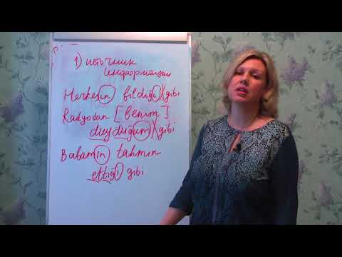 Видео: Конструкции -dığı gibi, -acağı gibi. Часть 1