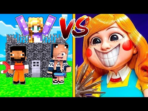 Видео: САМЫЙ ЗАЩИЩЕННЫЙ ДОМ В МАЙНКРАФТ ПРОТИВ МИСС ВОСТОРГ ИЗ ПОППИ ПЛЕЙТАЙМ