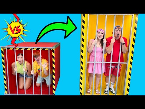 Видео: Побег из Маленькой vs Большой Тюрьмы! Челлендж