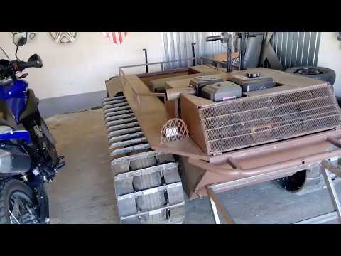 Видео: Размеры вездехода с лифанофским двигателем.