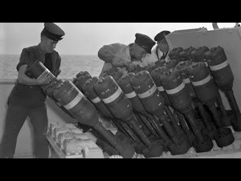 Видео: Немецкие Капитаны Подлодок Не Могли Поверить, Что Миномёты «Хеджхог» Топили Их За 90 Секунд