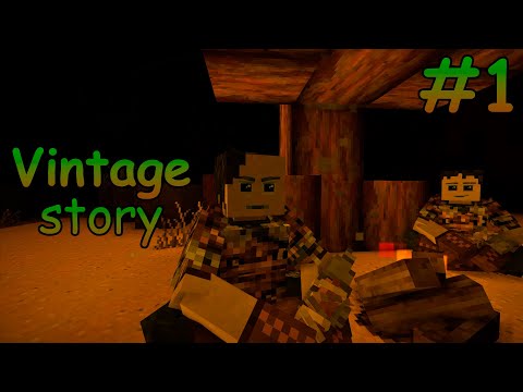 Видео: Интересное и смешное выживание в Vintage Story!!!!
