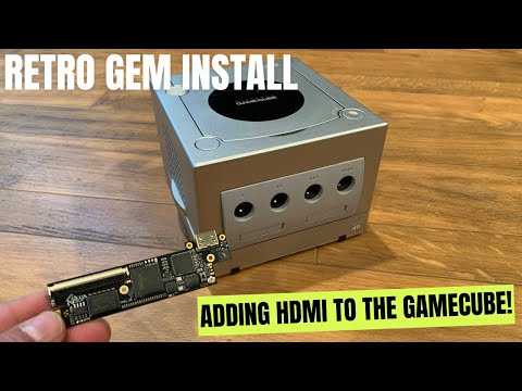 Видео: Последний HDMI-мод для GameCube просто потрясающий! Устанавливаю и тестирую Retro Gem от PixelFX!