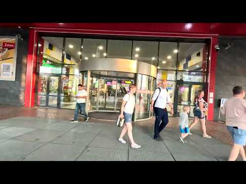 Видео: Мурманск. На закате. Вокруг магазина ОКЕЙ