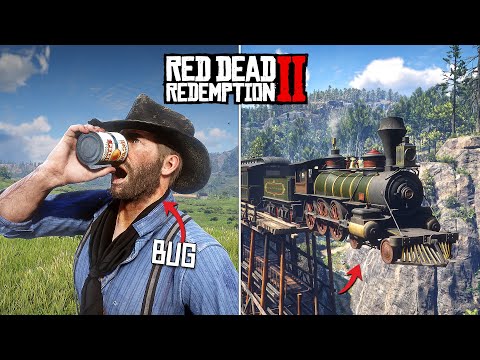 Видео: 15 Багов и Глюков в Red Dead Redemption 2