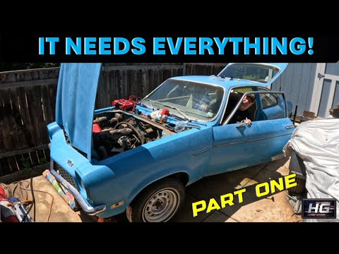 Видео: ЗАБЫТЫЙ Chevy Vega! Часть 1. Сможем ли мы вывести Генри на дорогу спустя 23 года?!