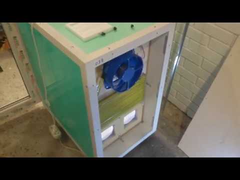 Видео: Система нагрева в инкубаторах ТЖУ. Heating system in incubators TJU.