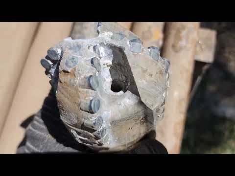 Видео: Тестируем алмазное долото Буринтех