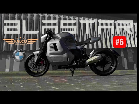 Видео: Bmw K1200RS Cyberbike. Финишная сборка.