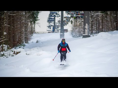 Видео: Погода в Буковеле\ Катанием по черным и красным трассам Фрирайд \Часть №1\Сезон 2021-2022 Bukovel