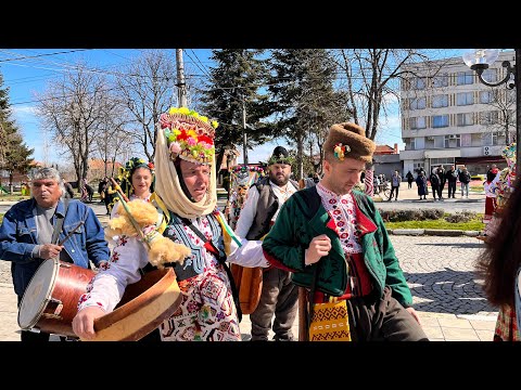 Видео: Общински кукерски празник - Стралджа 2023 👹 Дефиле