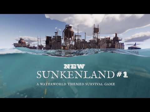 Видео: Sunkenland #1. Глобальное обновление. Начало выживания.