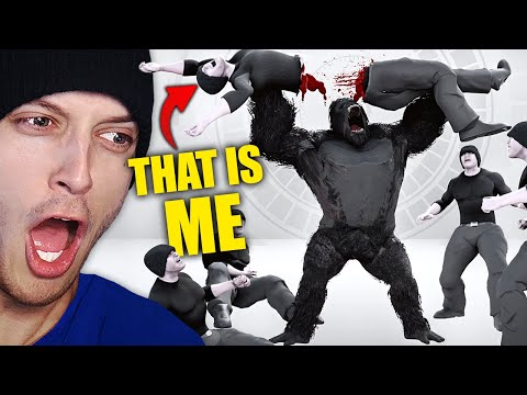 Видео: Центр Годжи заставил меня сразиться с гориллой.. (100 человек против 1 гориллы)