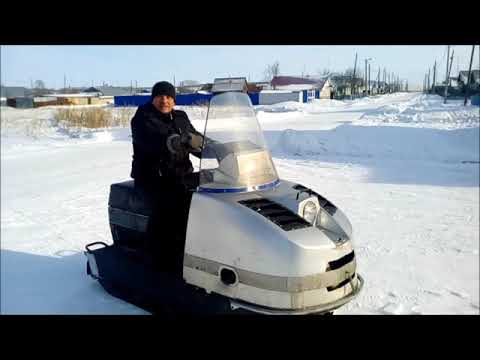 Видео: Буран с двигателем от Оки