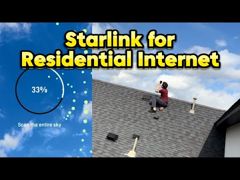 Видео: Starlink Residential Internet — руководство, обзор и ячеистая сеть