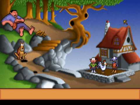 Видео: Gobliins 2 The Prince Buffoon 01 прохождение walkthrough