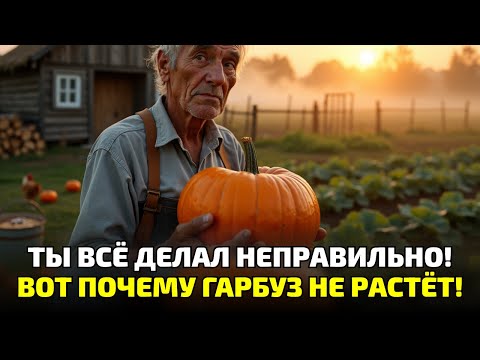 Видео: Главная ошибка огородников: почему твой гарбуз не растёт и как исправить это одной таблеткой!