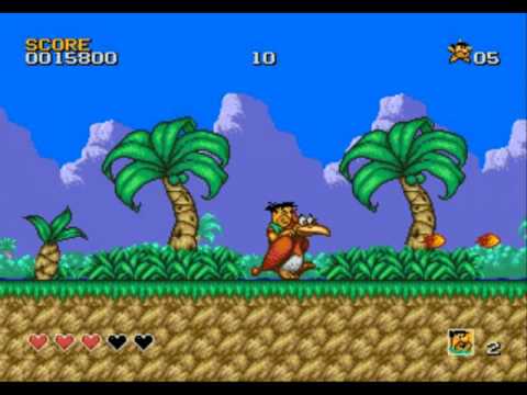 Видео: 18+Прохождение игры Flintstones Sega часть 1 с комментариями