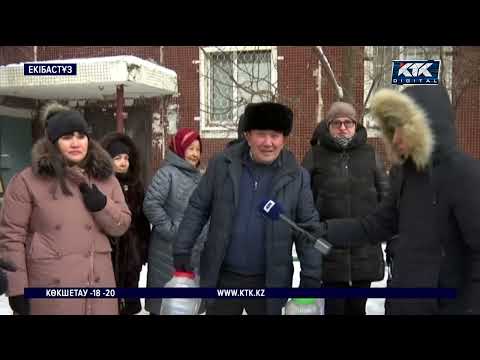Видео: Екібастұздан репортаж: Кірпігіне мұз қатқандар ...
