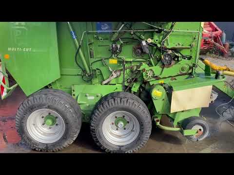 Видео: Пресс подборщик KRONE Vario Pack СЕТКА ШПАГАТ N 3048