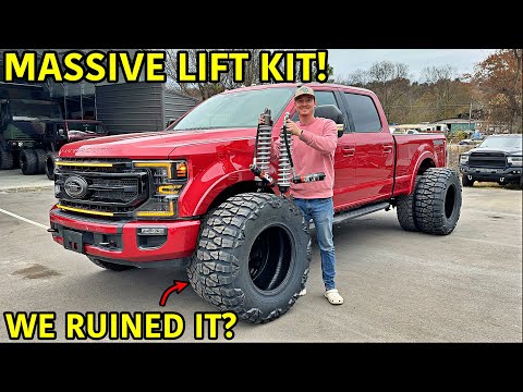 Видео: Наш разбитый F-250 TREMOR 2022 года вот-вот полностью изменится!!!