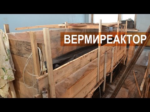 Видео: Технологии вермикультивирования. Вермиреактор непрерывного действа
