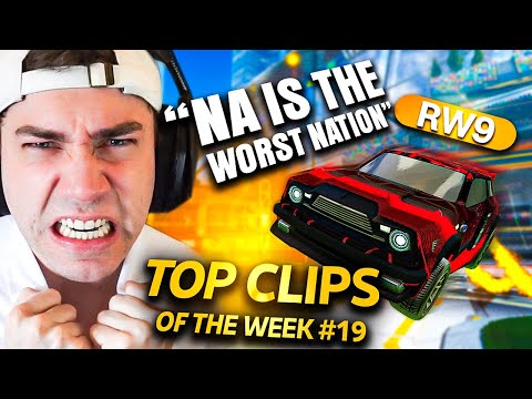 Видео: Реакция на самые просматриваемые клипы недели на Twitch по Rocket Leagues! #19