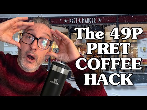 Видео: Лайфхак с Pret Coffee за 49 пенсов, о котором вы не хотите знать!