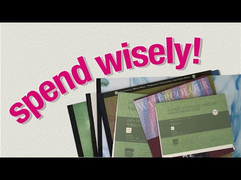 Видео: Лучшая акварельная бумага для начинающих: 5 вещей, которые нужно знать перед покупкой