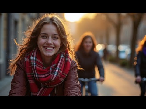 Видео: Московская прогулка. Безмятежная повседневность вечернего города.