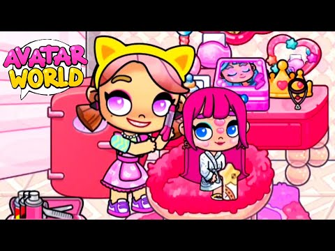 Видео: ПАРИКМАХЕР ДЛЯ АНИ 💖AVATAR WORLD ИСТОРИЯ ПРО БАЛ💖