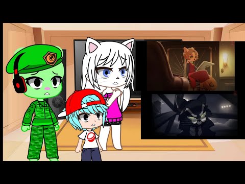 Видео: Fandoms reacts to Lackadaisy part 2| Моя вселенная реагируют на Lackadaisy часть 2 (gacha club)