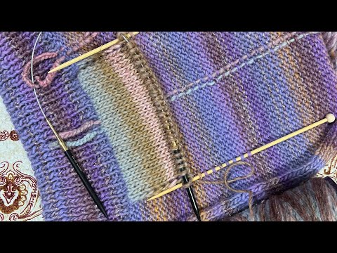 Видео: Смотрите, как просто #карман #спицами   #мамавяжет #grelkabrand #вязаниемк #каксвязано #вяжемкарман