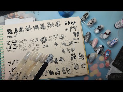 Видео: Дешевые? пластины для стемпинга с алиэкспресс и гель-лаки с wildberries