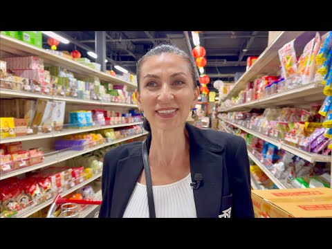 Видео: Шопинг из Азиатского Маркета | Читаю Ваши Комментарии | Салат с Арбузом | Семейный Влог | Эгине