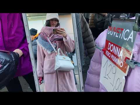 Видео: Где одеваются итальянки! Итальянский трикотаж, стоки и приятная прогулка.