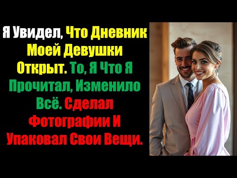 Видео: Я Увидел, Что Дневник Моей Девушки Открыт. То, Я Что Я Прочитал, Изменило Всё. Сделал Фотографии И..