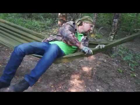 Видео: Гамак из Тента