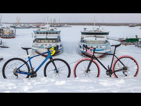 Видео: Gravel Bike - Merida Silex - Говно! Author Ronin - Добро! - Coffee Ride in Russia -17°С