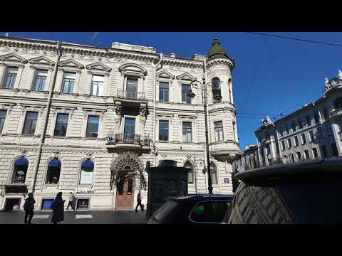 Видео: Прогулка по Санкт-Петербургу 4К: Чайковского — Таврический сад — Фурштатская — Литейный
