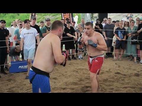 Видео: Пожарник против Полицейского !!! Мощно?