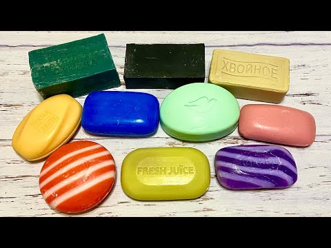 Видео: ASMR Soap/ cutting dry soap/ резка сухого мыла