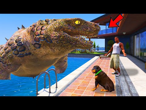 Видео: ФРАНКЛИН ДИНОЗАВР АСЫРАП АЛДЫ (GTA V)