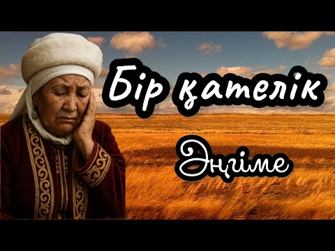 Видео: “Бір қателік” (әңгіме) Аудиокітап