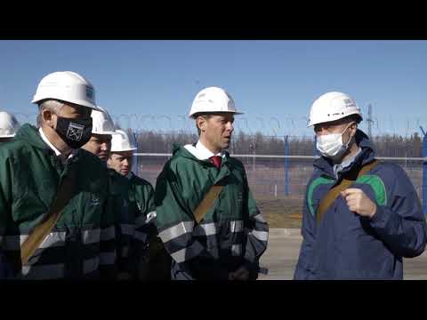 Видео: Пуск первой очереди нового завода ФосАгро по производству минудобрений в Волхове