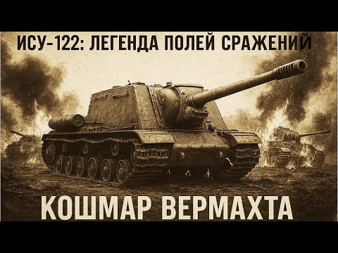 Видео: Непобедимый ИСУ-122 - ужас немецких танкистов: почему ИСУ-122 ценили на передовой?