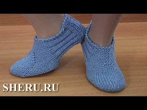 Видео: СЛЕДКИ спицами без швов