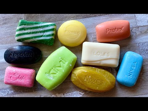 Видео: ASMR Soap cutting | Soap Carving|Резка мыла  | ASMR