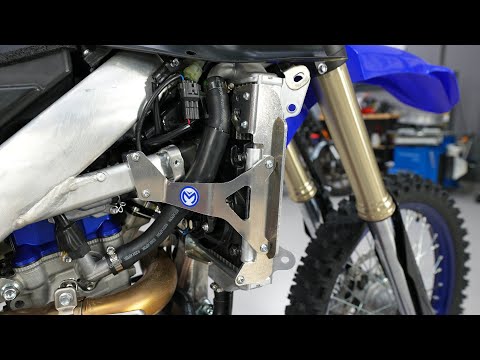 Видео: Защита Радиатора Yamaha WR/YZ450F