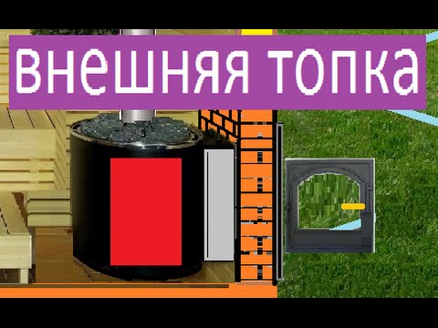 Видео: Баня топка внешняя  -  оценка Мастера
